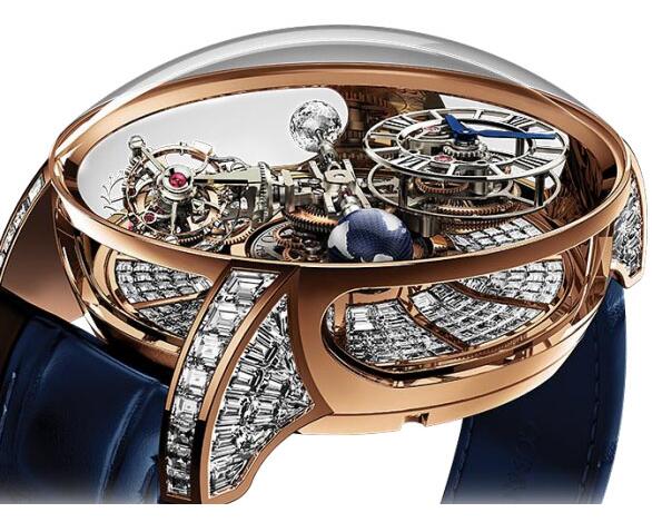 Jacob & Co La montre Astronomia Tourbillon Diamonds 750.800.40.BD.BD.1BD replica watch